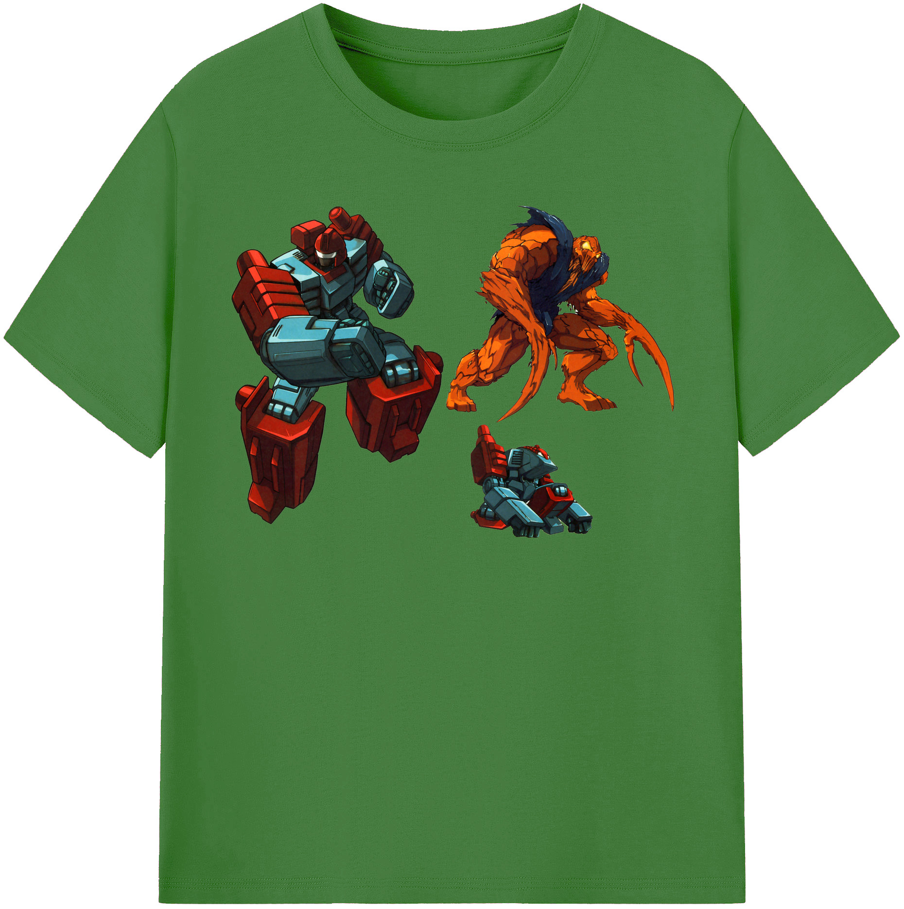 （画像用）  レディースカジュアルプリントTシャツ（綿100％）